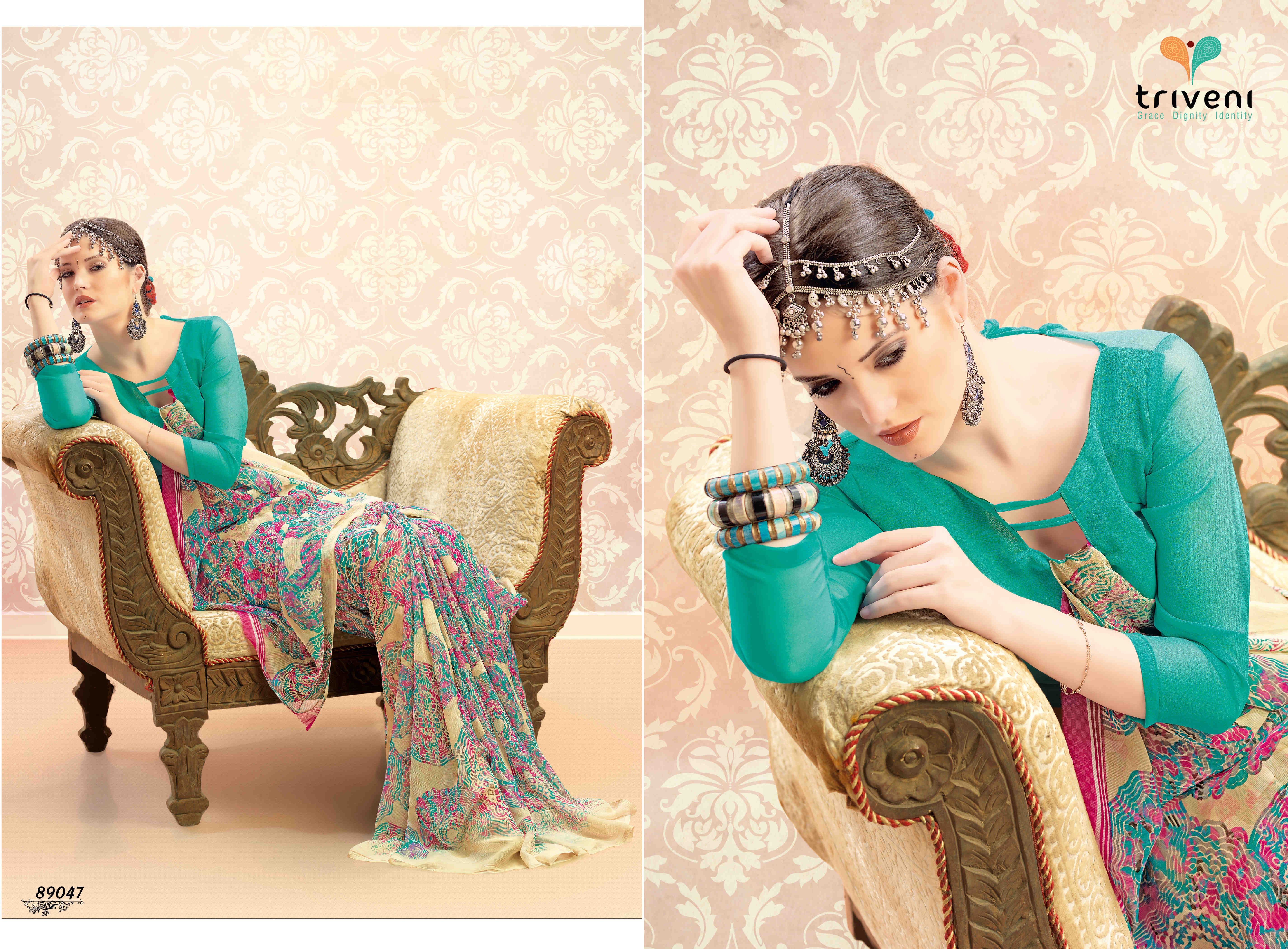 Triveni Peehu-7 Casual Wear Wholesale Saree collection