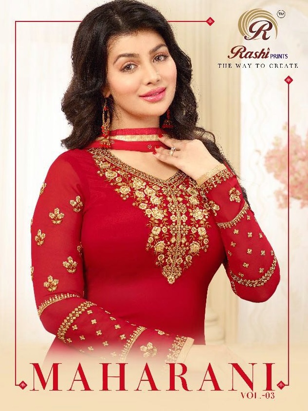 Rashi maharani vol-3  Wholesale Festive Collection Salwar suits