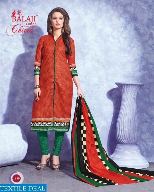 balaji chitra vol-17 Wholesale cotton printed Dress material