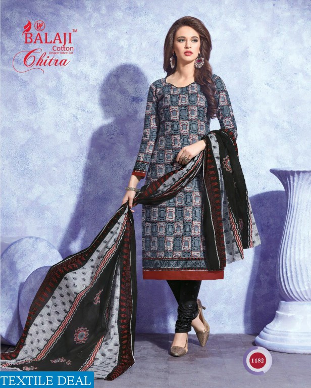 balaji chitra vol-17 Wholesale cotton printed Dress material