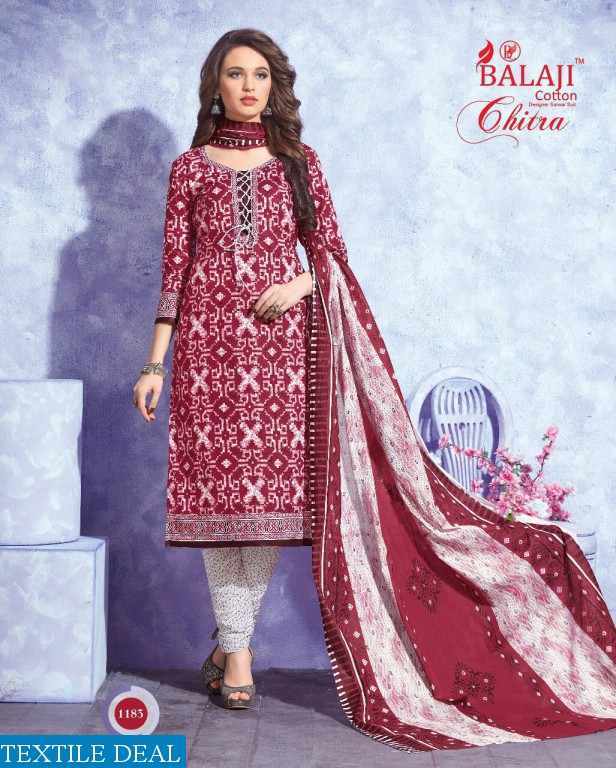 balaji chitra vol-17 Wholesale cotton printed Dress material