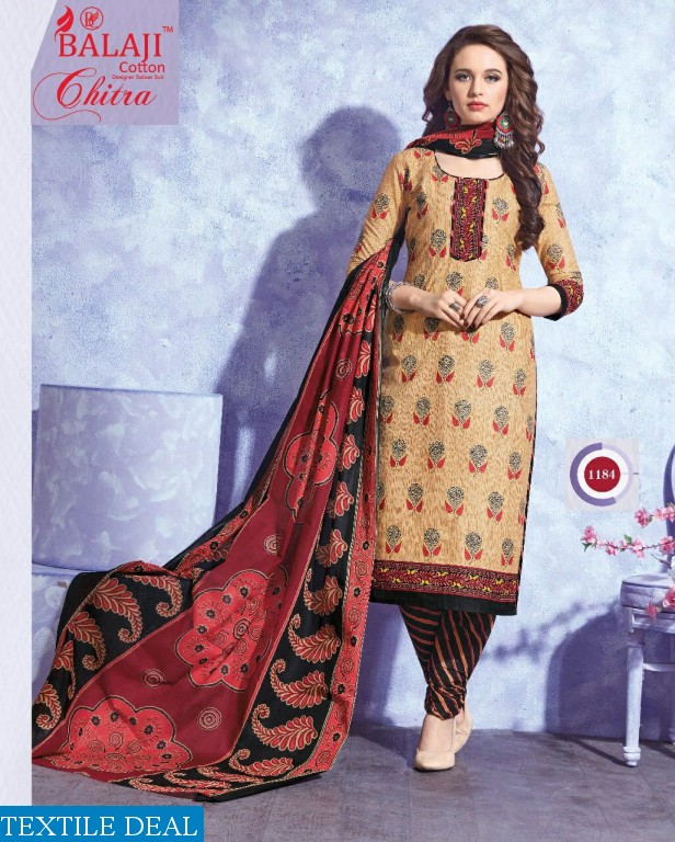 balaji chitra vol-17 Wholesale cotton printed Dress material