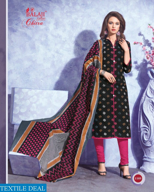 balaji chitra vol-17 Wholesale cotton printed Dress material