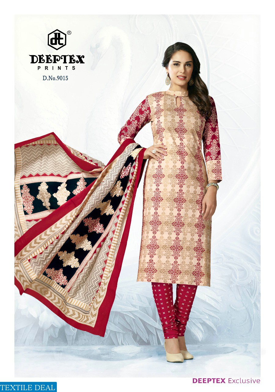 Deeptex chief Quest vol-9 Wholesale printed Dress material