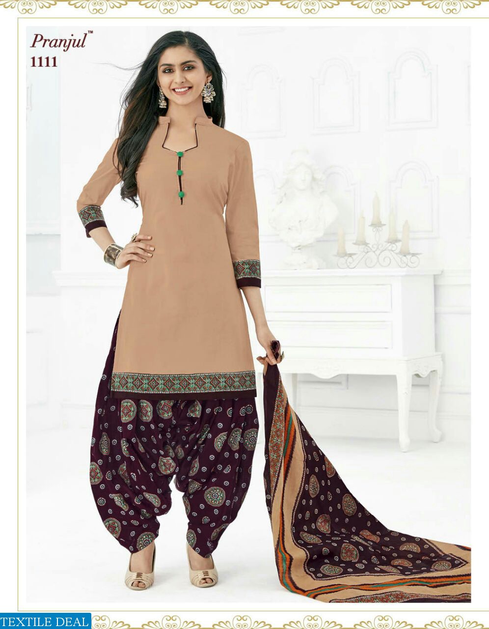 pranjul priyanka vol-11 Wholesale cotton printed material