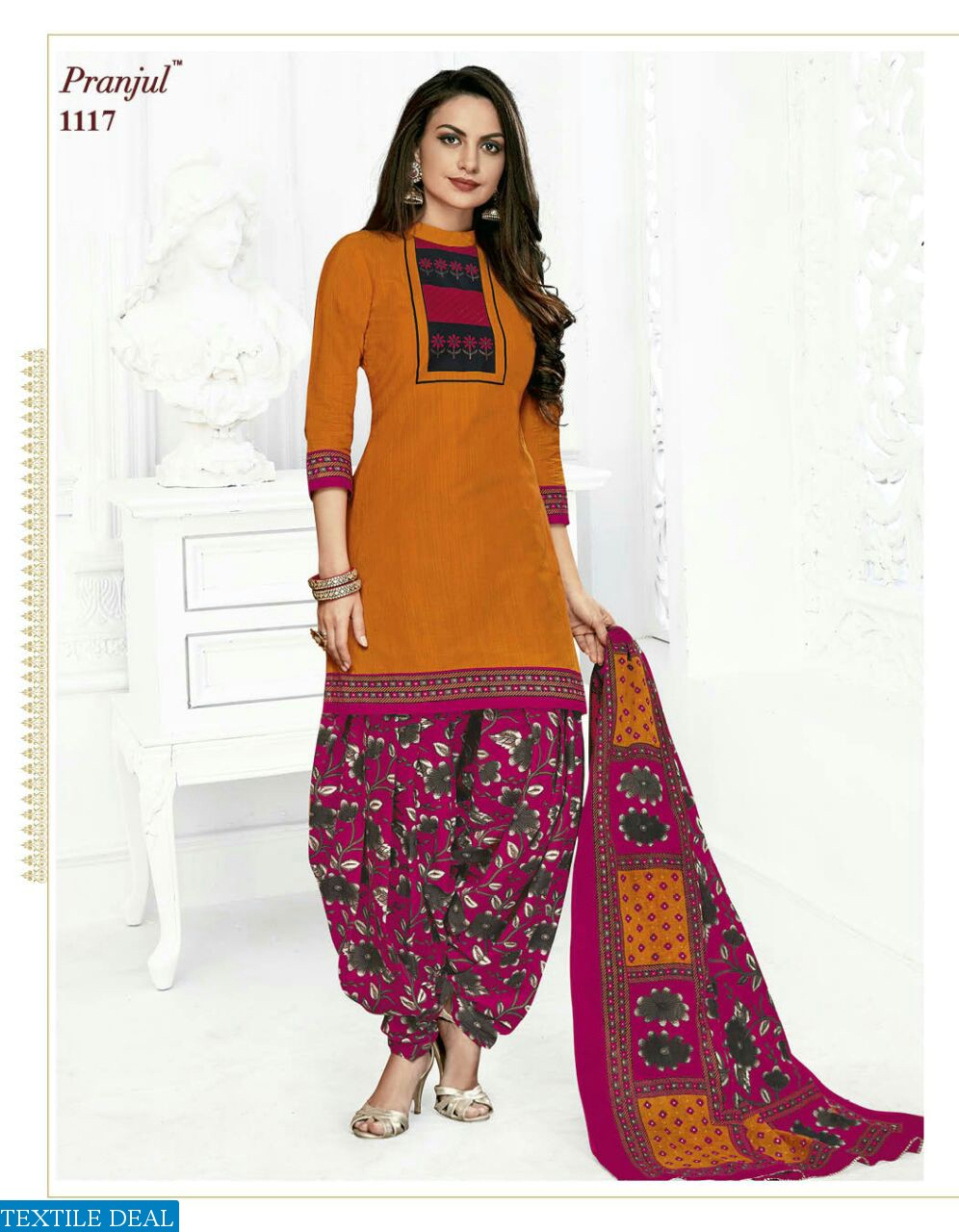 pranjul priyanka vol-11 Wholesale cotton printed material