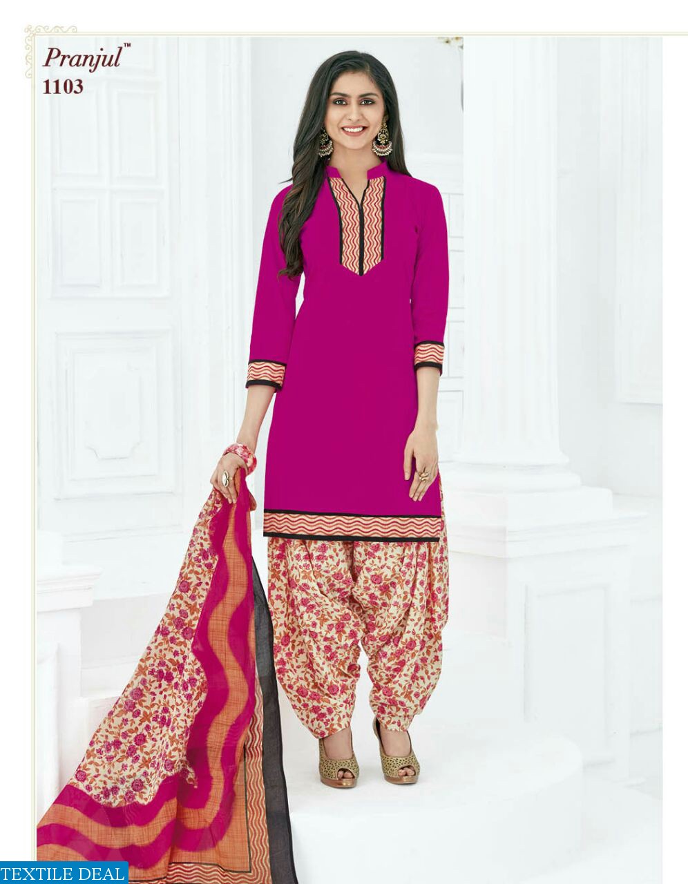 pranjul priyanka vol-11 Wholesale cotton printed material