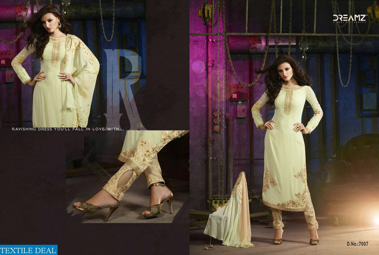 Dreamz Designer Salwar suits on offer textile deal