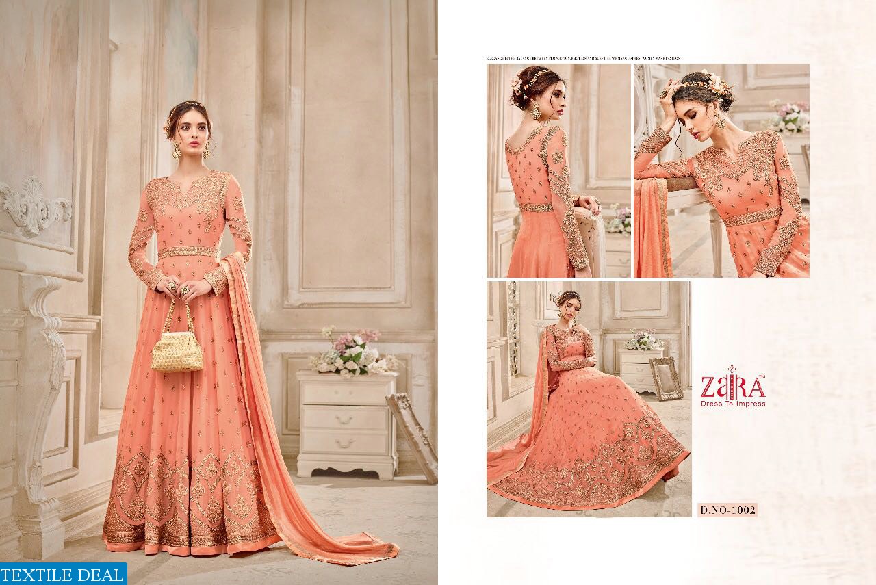 Zaira mastani Wholesale Designer heavy anarkali Salwar suits