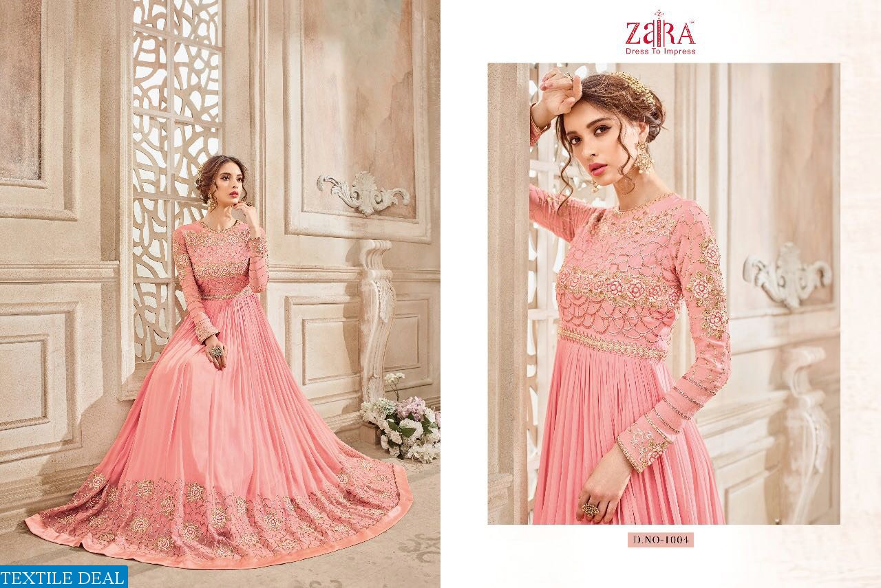 Zaira mastani Wholesale Designer heavy anarkali Salwar suits