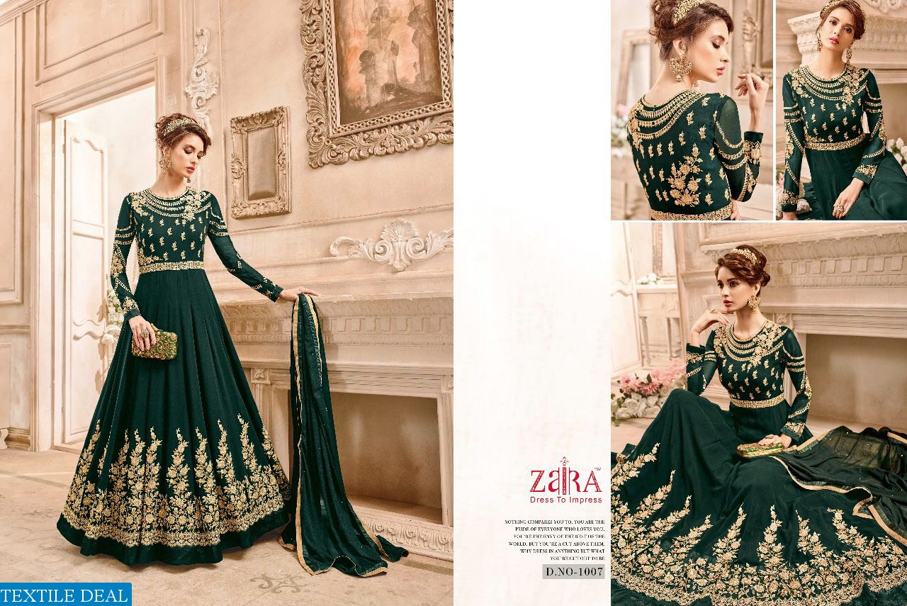 Zaira mastani Wholesale Designer heavy anarkali Salwar suits