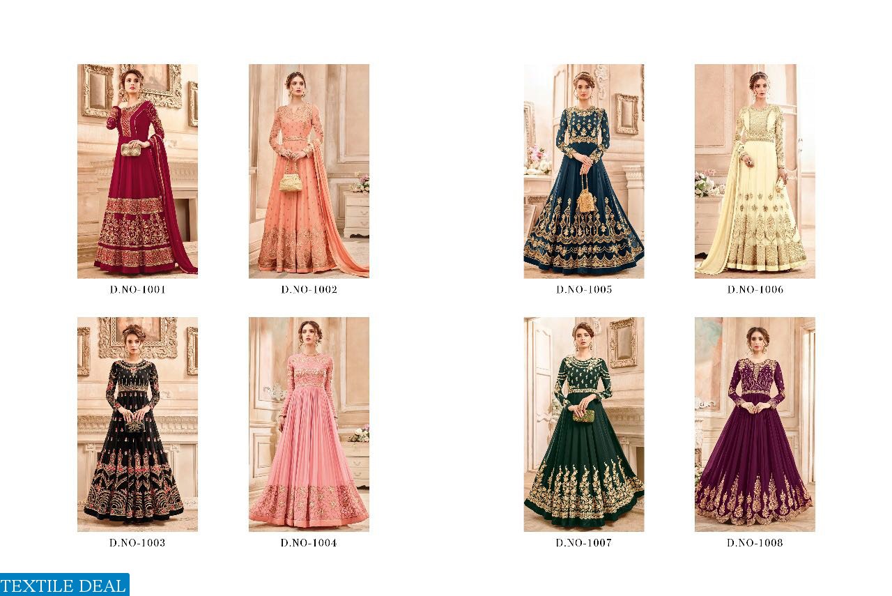 Zaira mastani Wholesale Designer heavy anarkali Salwar suits