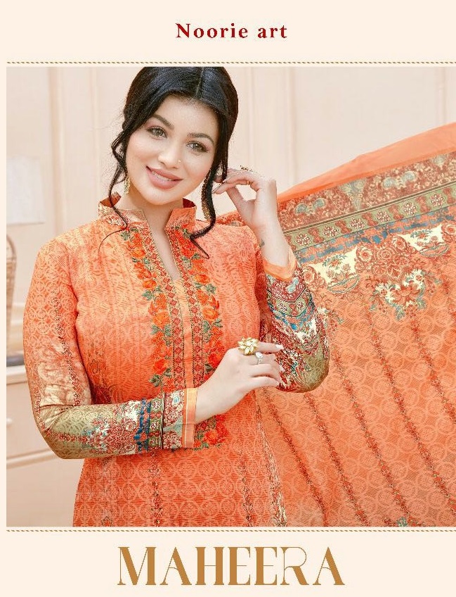 noorie art maheera Wholesale Casual Dress material