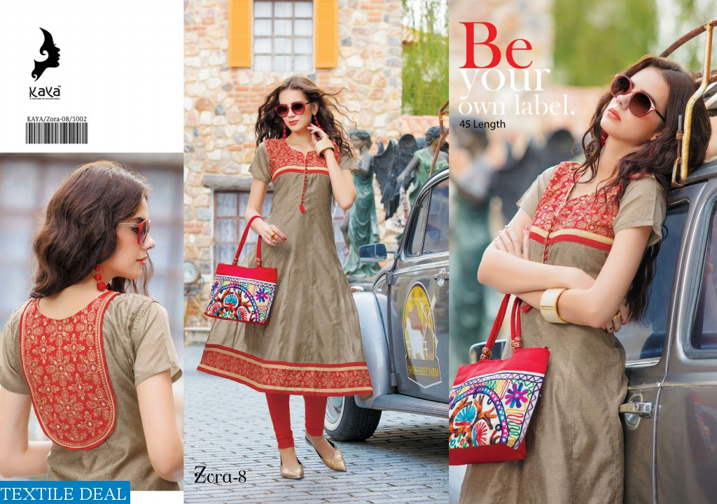 kaya zora vol-8 Wholesale ready made anarkali kurtis