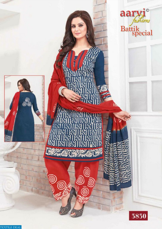 aarvi batik special Vol-6 Wholesale Dress material