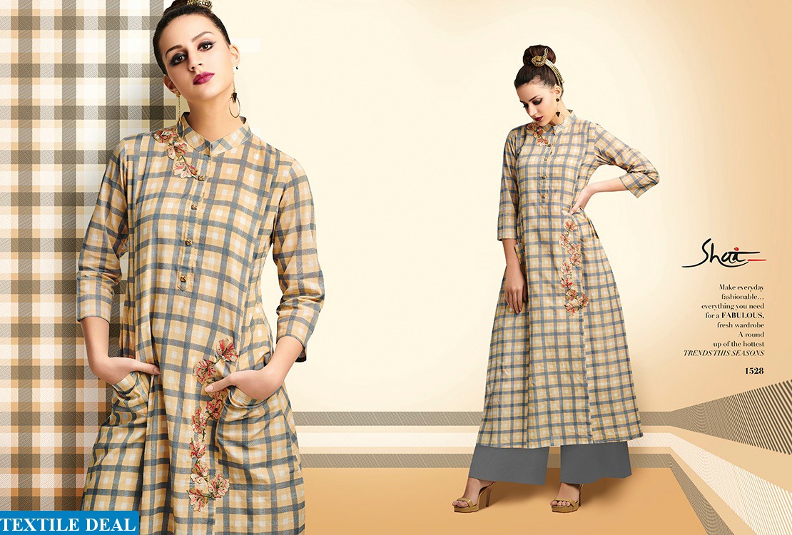 shaii Gloom Wholesale shop readymade kurti n plazzo set