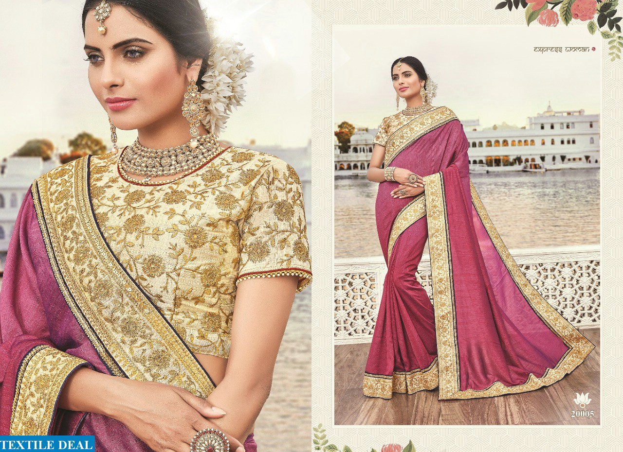 Saroj allishan Wholesale Function special indian Saree