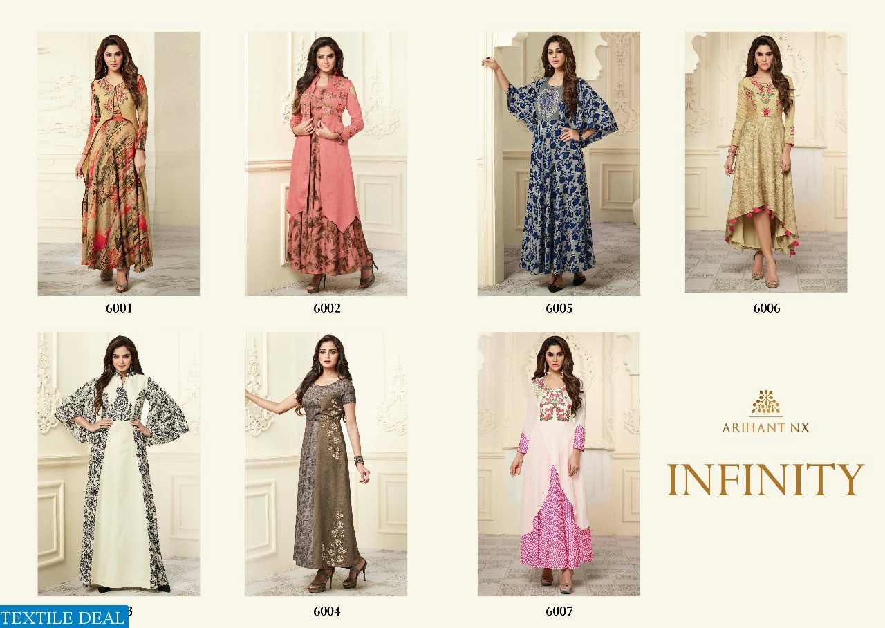 Arihant infinity Wholesale Fancy Stylist kurtis