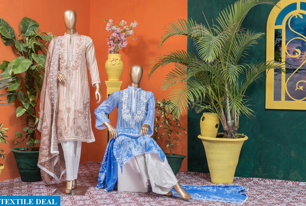 Hz Textile Premium Festive Embroidered Collection 2018