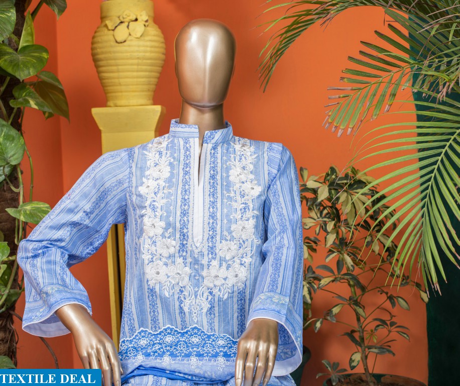 Hz Textile Premium Festive Embroidered Collection 2018