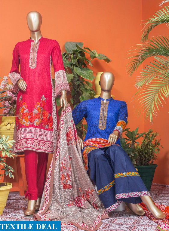 Hz Textile Premium Festive Embroidered Collection 2018