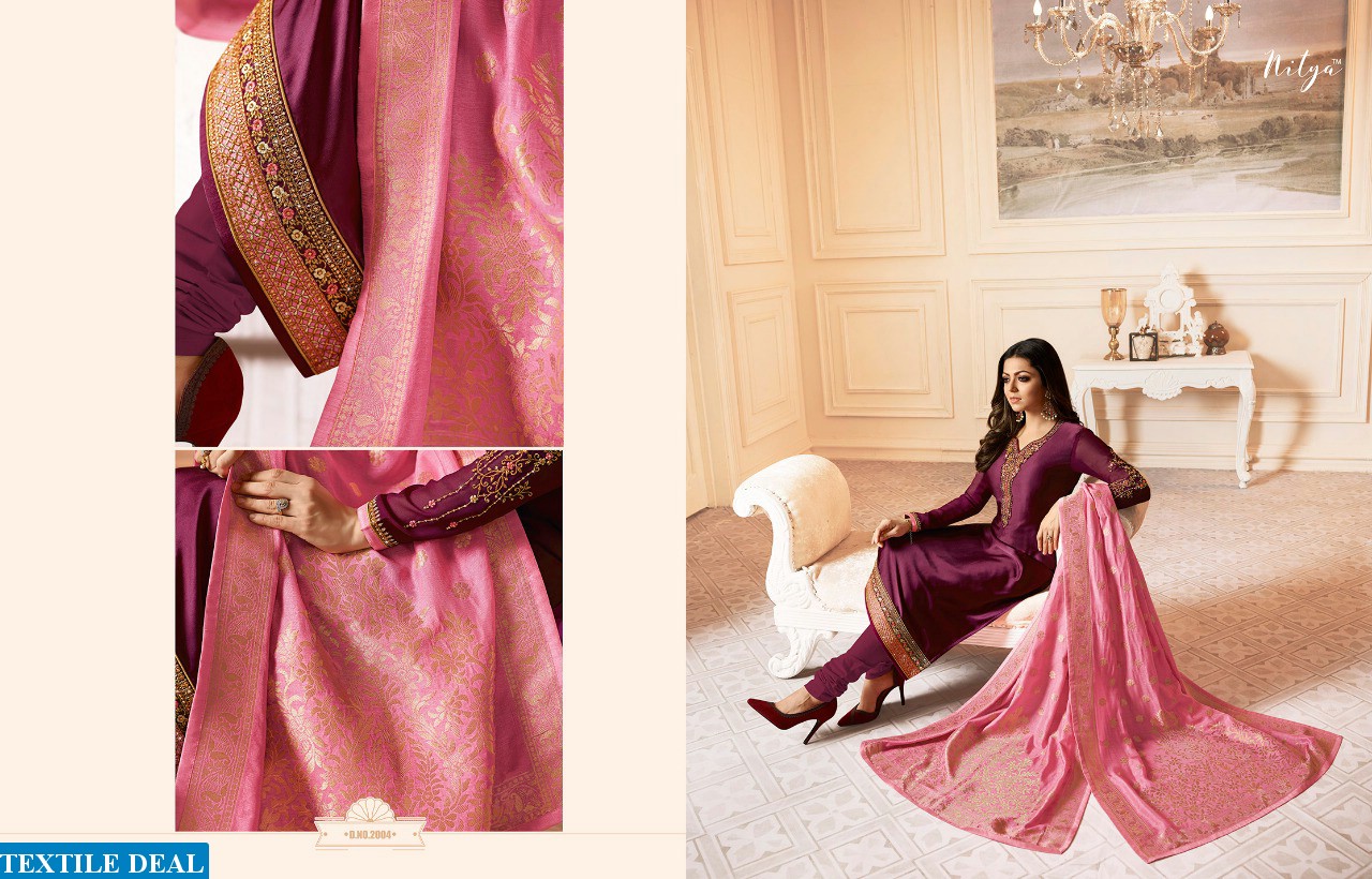 LT nitya suits 120 Wholesale Straight long Salwar suits