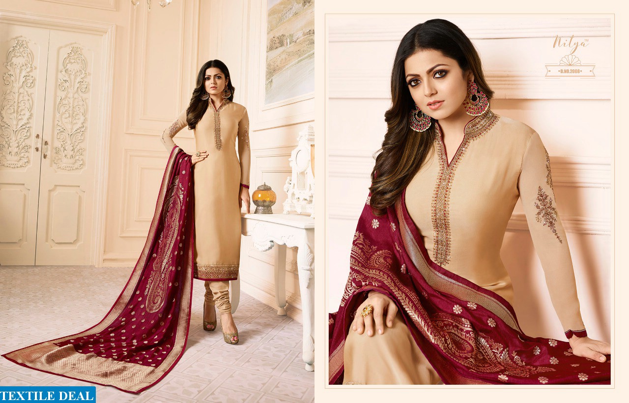 LT nitya suits 120 Wholesale Straight long Salwar suits