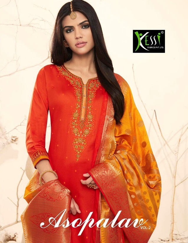 Kessi asopalav vol-2 Wholesale heavy Chudidar Salwar suits