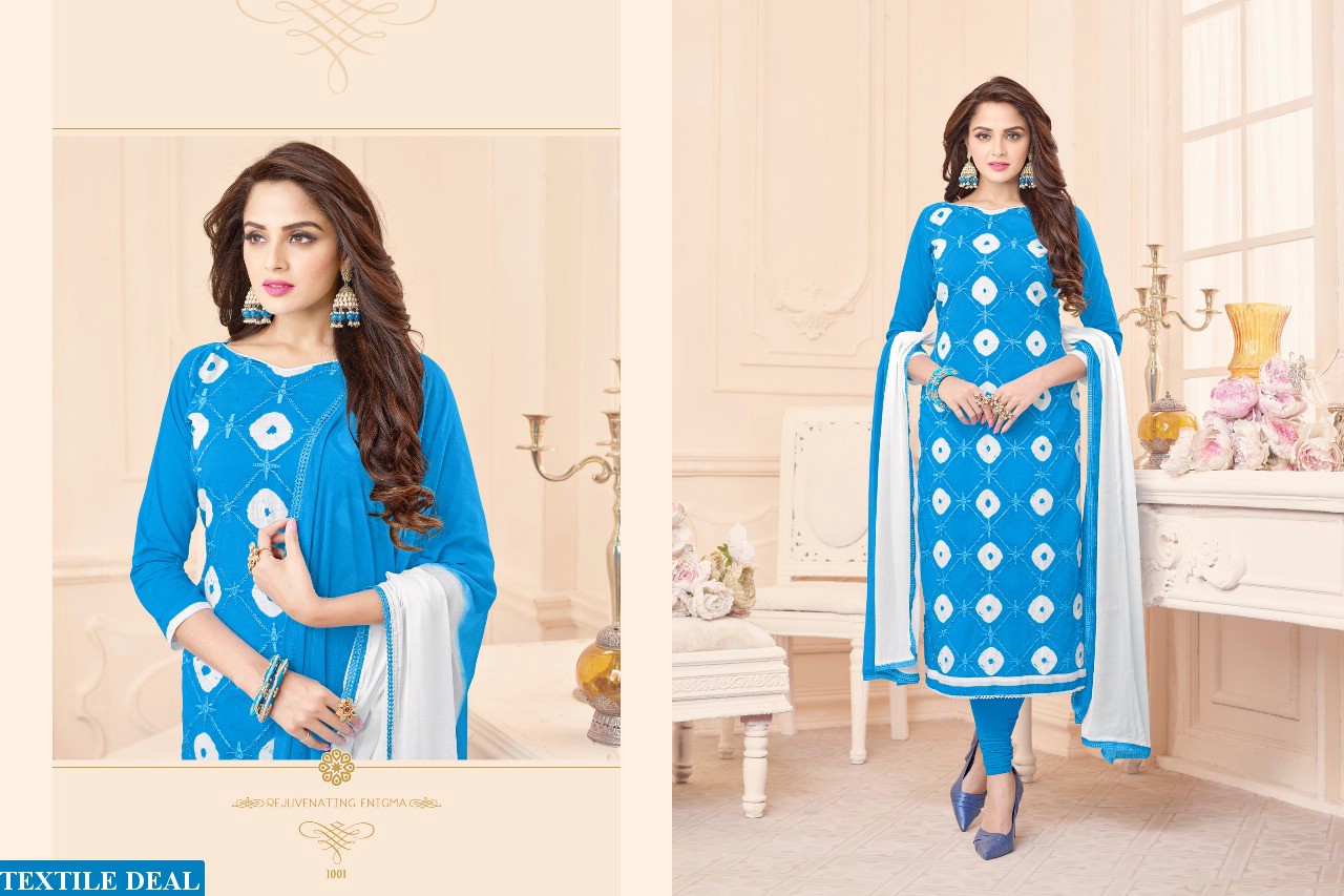 Smit bandhani Wholesale dress material