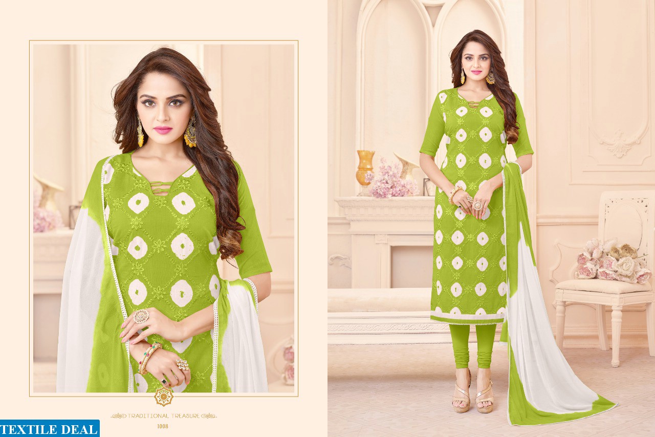 Smit bandhani Wholesale dress material