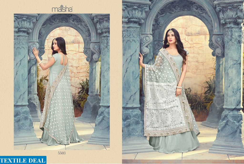 maisha 5503 n 5504 Colour Wholesale online shop ladies Wear collection