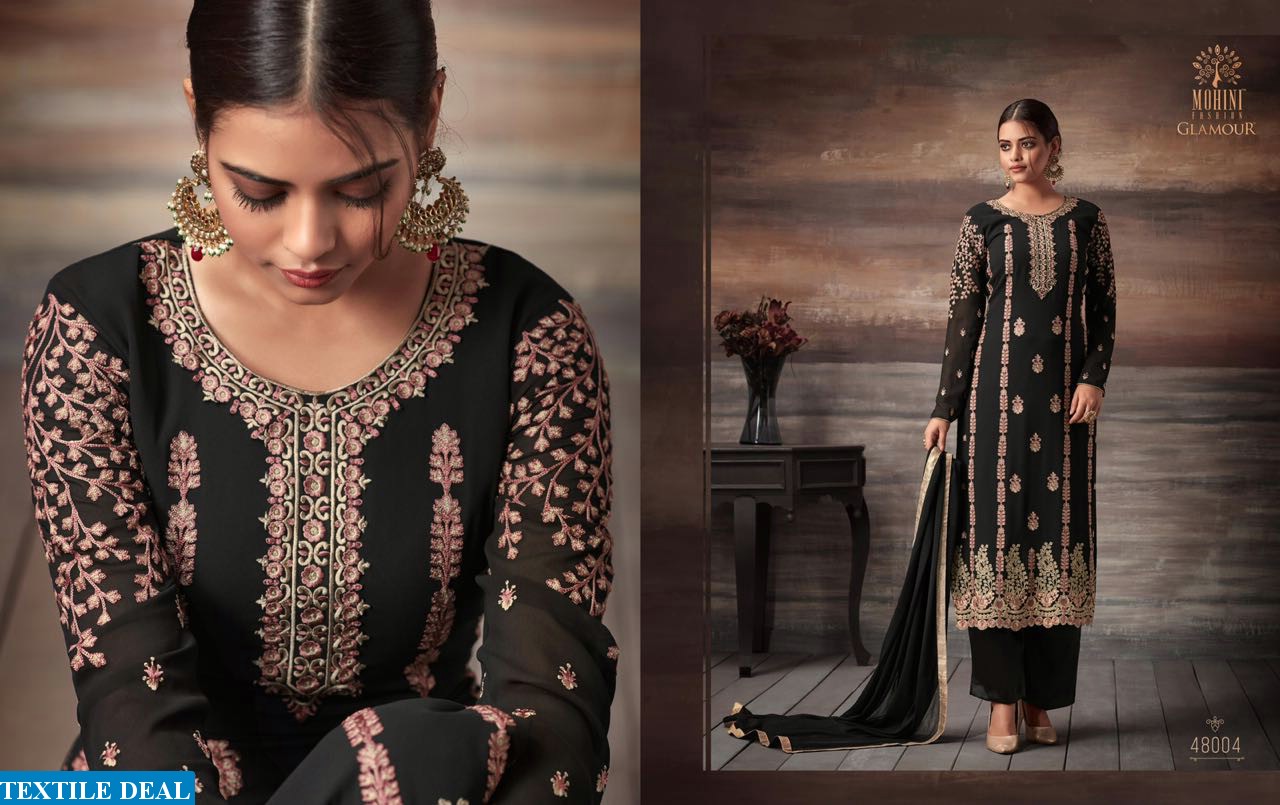 mohini glamour vol-48 Wholesale party-wear Straight dresses