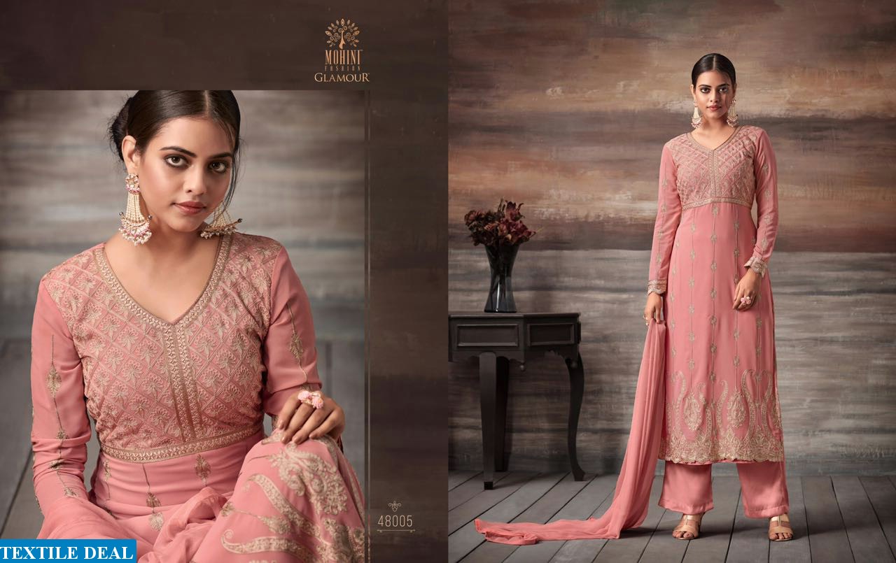 mohini glamour vol-48 Wholesale party-wear Straight dresses