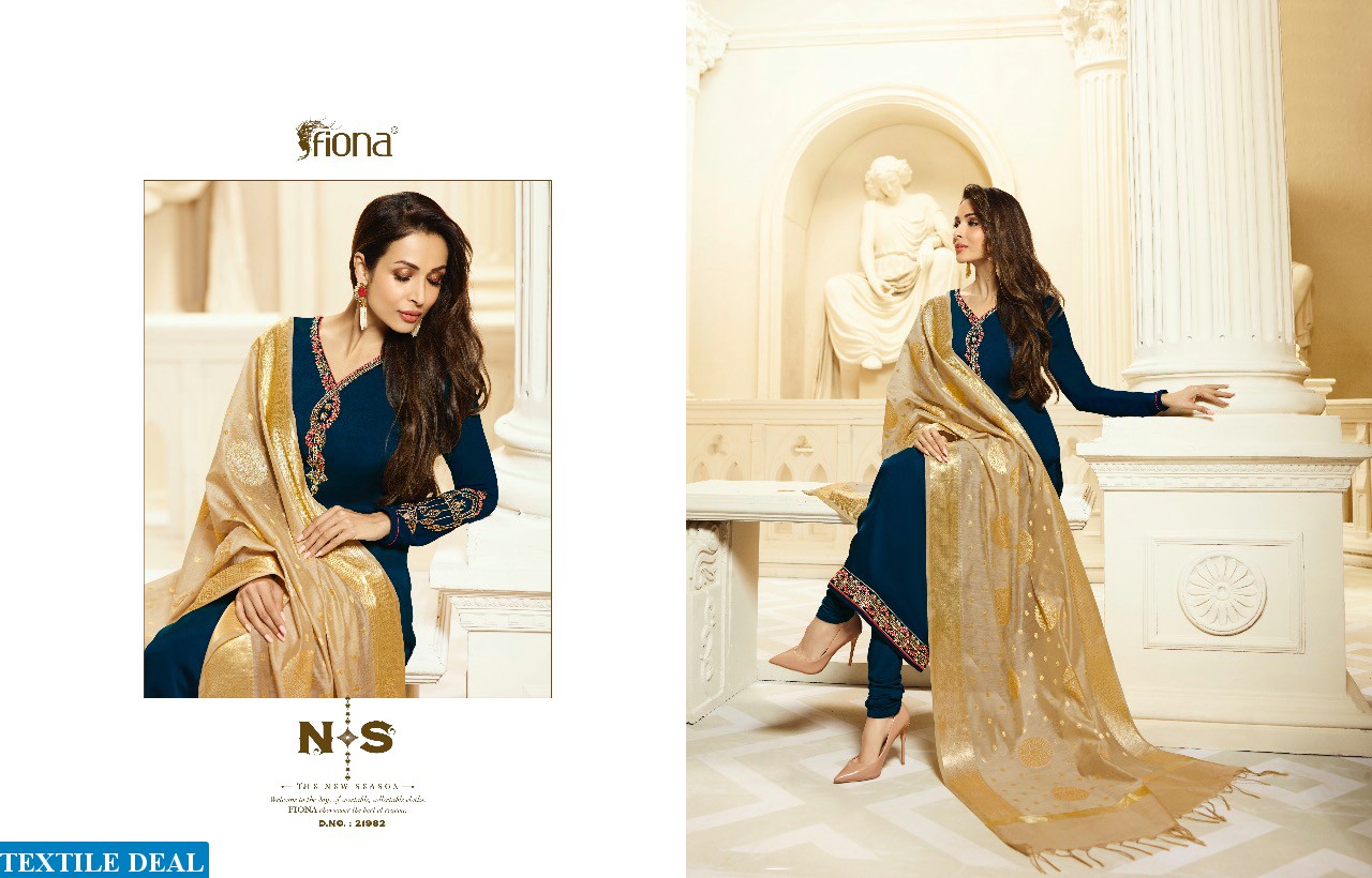 Fiona malaika banaras Wholesale Straight long indian Salwar suits