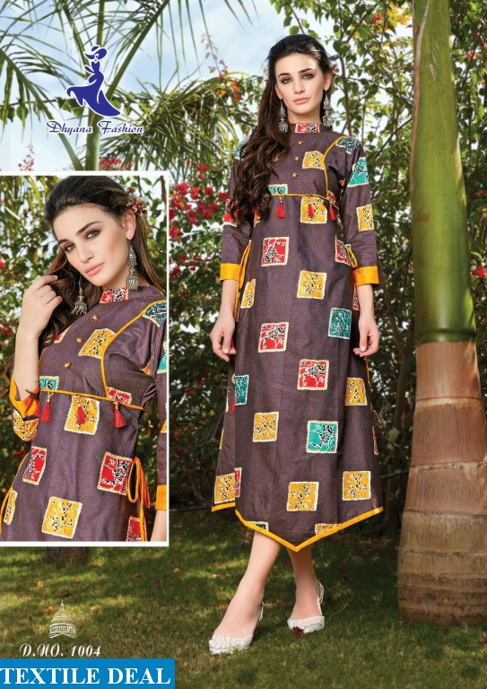 Dhyana oliva vol-1 Wholesale ready to wear Tunics