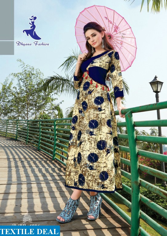 Dhyana oliva vol-1 Wholesale ready to wear Tunics