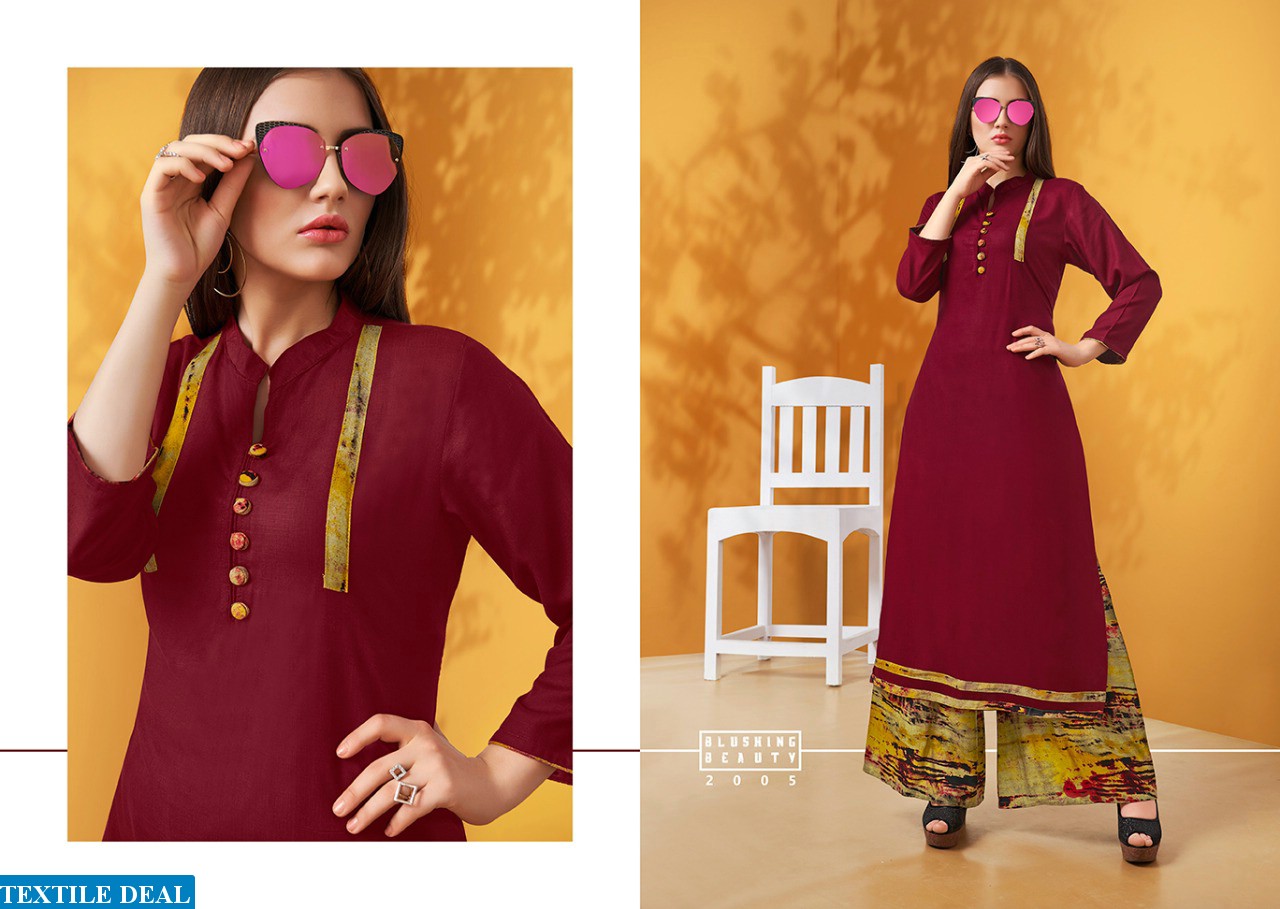 s more Baleno vol-2 Wholesale ready made top n plazzo