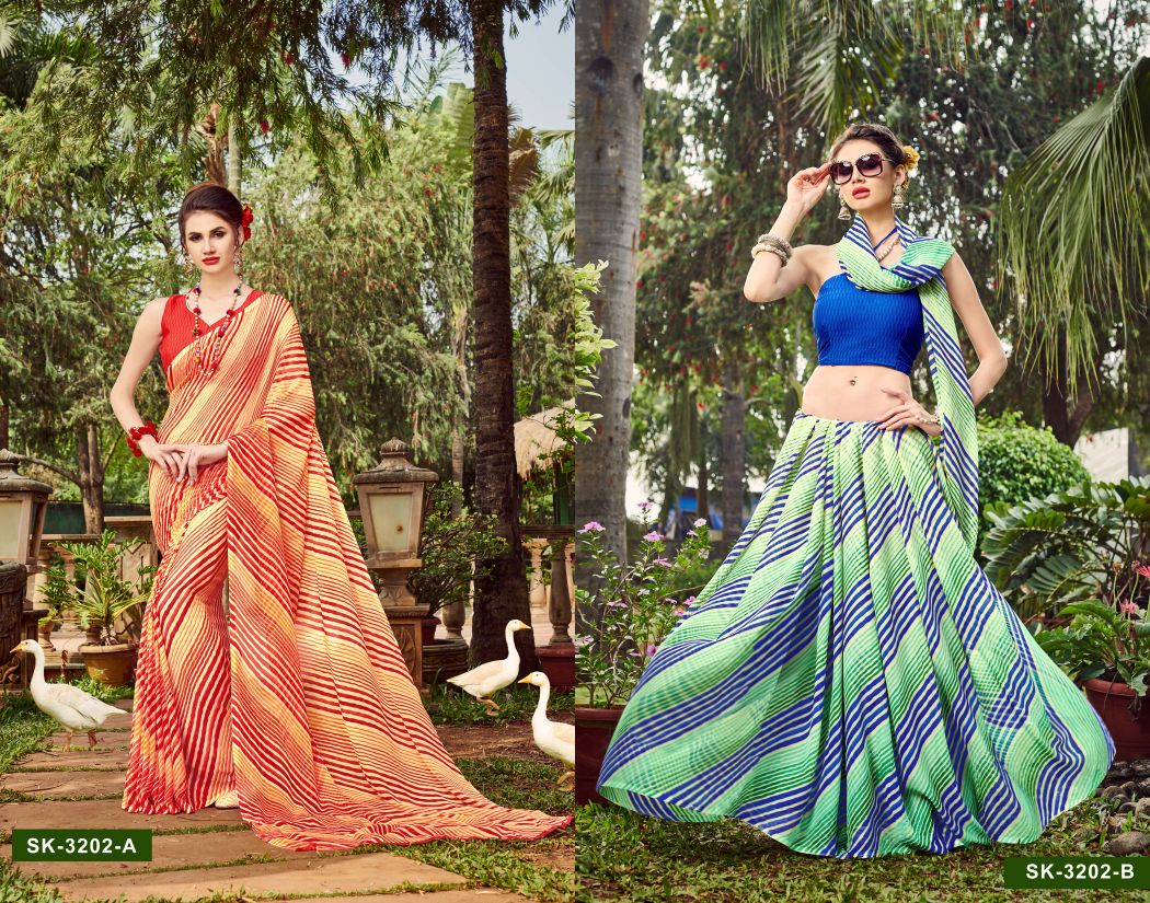 Ruchi chiffon series vol 32 Wholesale Chiffon printed Saree