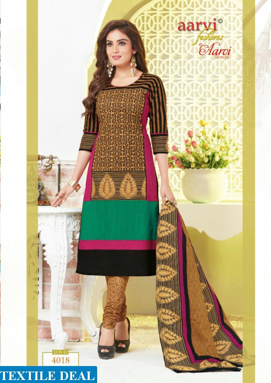 aarvi special vol-9 Wholesale printed Dress material