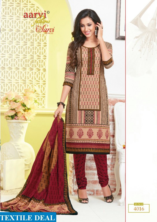 aarvi special vol-9 Wholesale printed Dress material