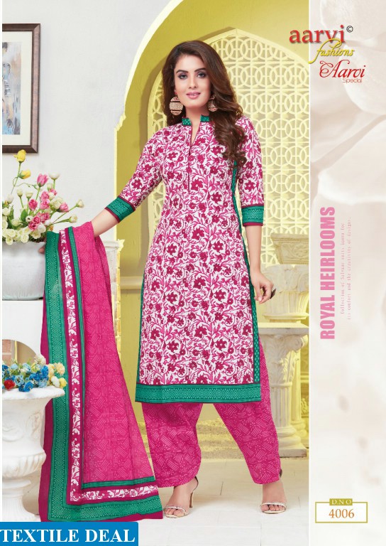 aarvi special vol-9 Wholesale printed Dress material