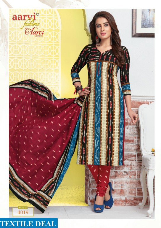 aarvi special vol-9 Wholesale printed Dress material