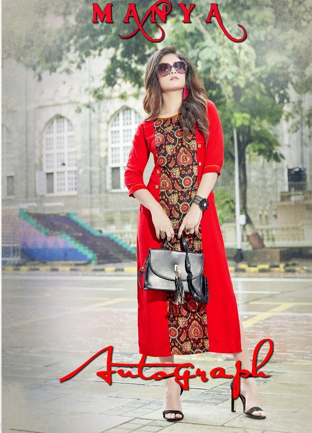 Manya Autograph Wholesale ready made long kurtis