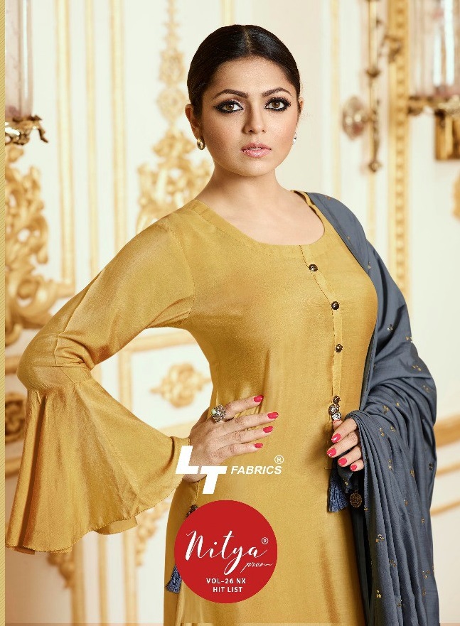 LT nitya kurti vol- 26nx hit list  Wholesale heavy designer Tunics