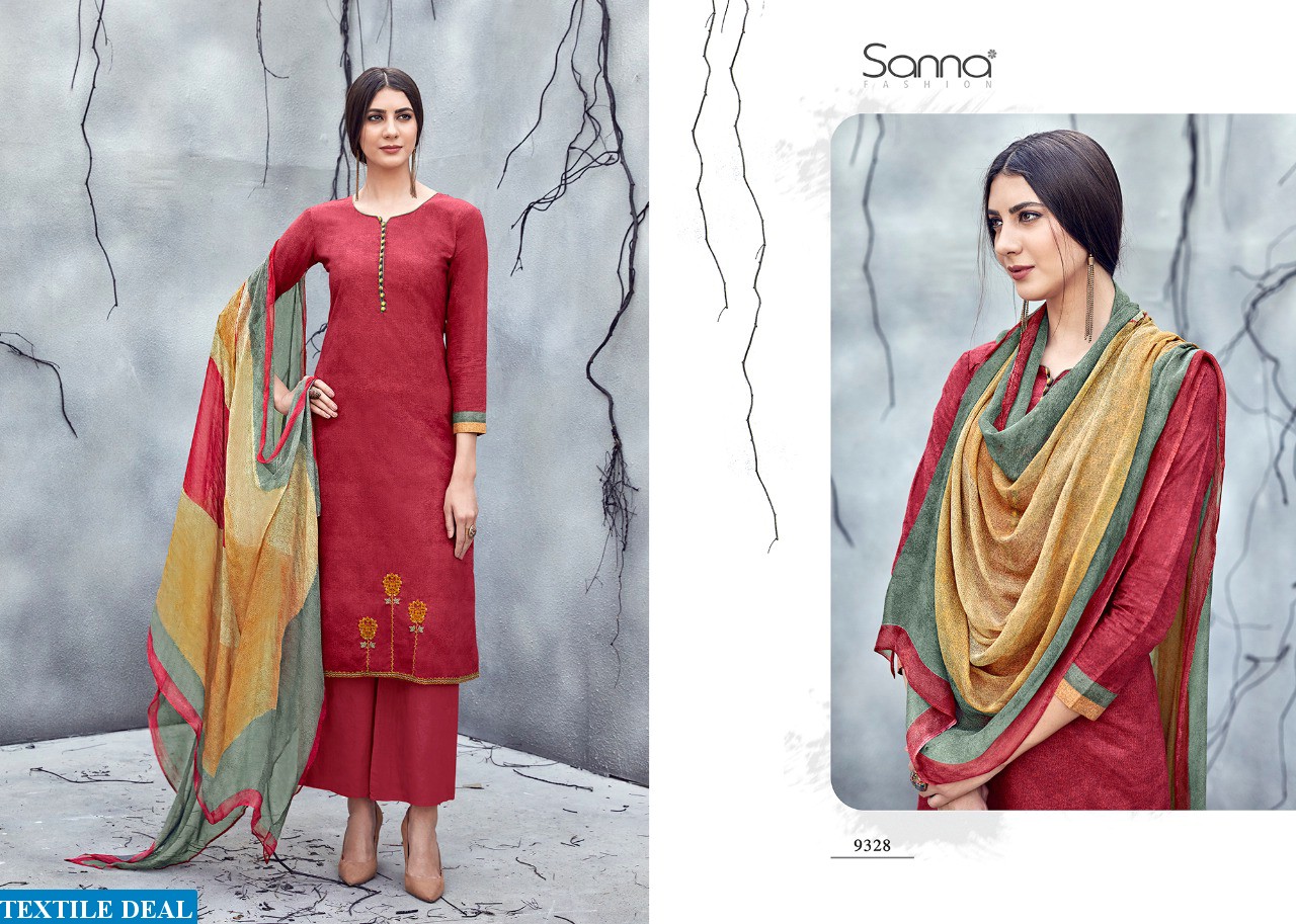 Sanna majestic Wholesale Cotton dress material