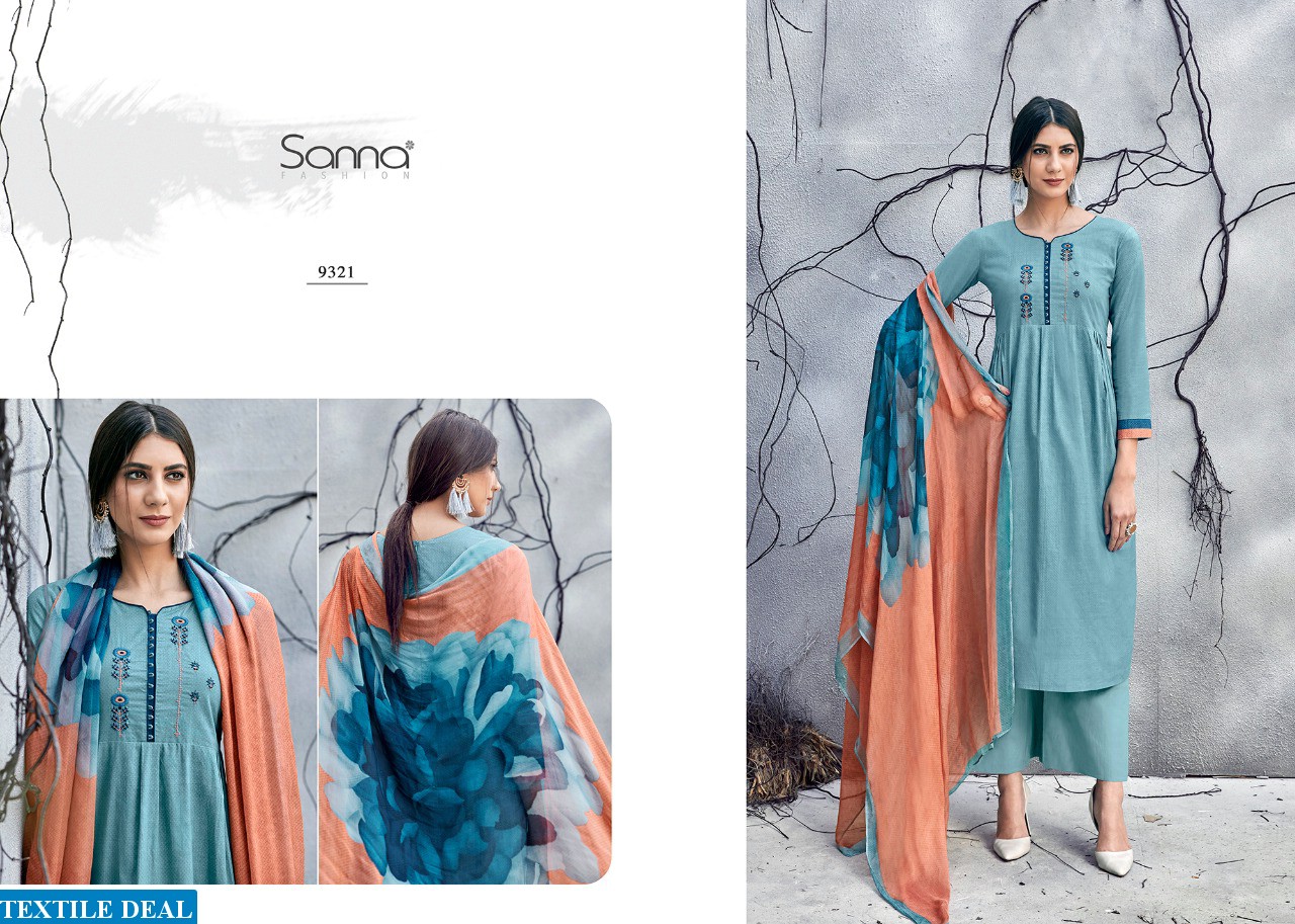 Sanna majestic Wholesale Cotton dress material