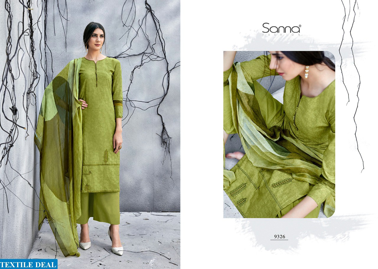 Sanna majestic Wholesale Cotton dress material