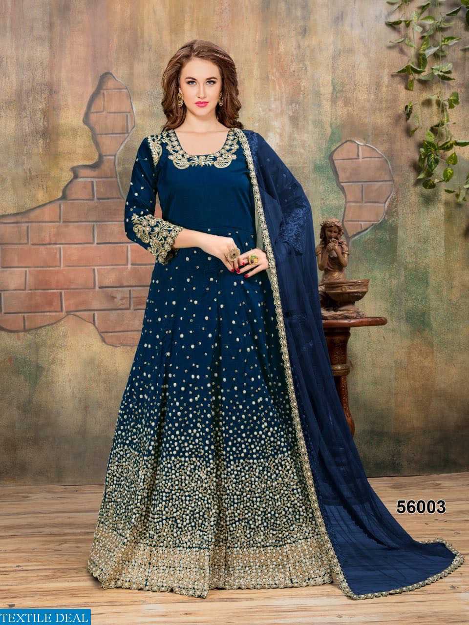 Twisha aanaya 56000 Series Wholesale Tapeta silk gowns