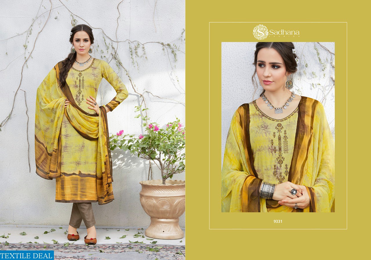 Sadhna vol-15 Wholesale Straight long Salwar Suits
