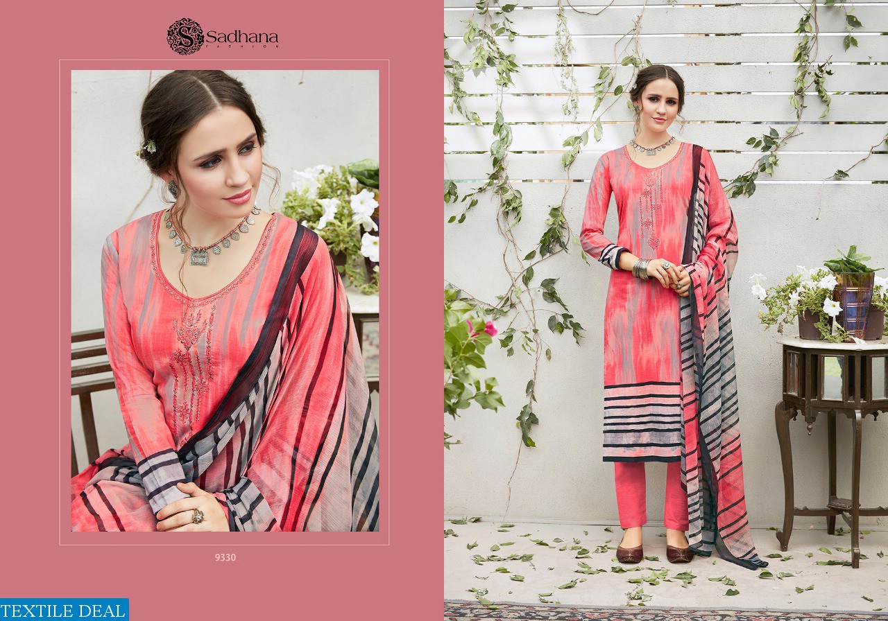 Sadhna vol-15 Wholesale Straight long Salwar Suits